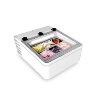 Vitrină de înghețată FRAMEC MINI CREAM 3V W/G LED