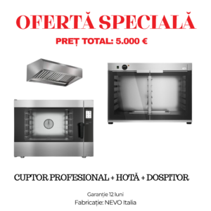 OFERTĂ CUPTOR PROFESIONAL + HOTA + DOSPITOR
