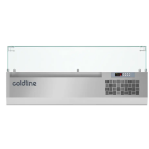 Vitrină refrigerată pentru ingrediente GN 1/3 COLDLINE 13/5NL